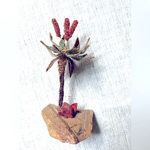 Unique Gemstone Aloe Trees Hand Crafted From South Africa